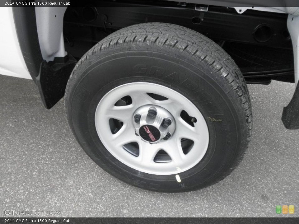 2014 GMC Sierra 1500 Regular Cab Wheel and Tire Photo #85690976