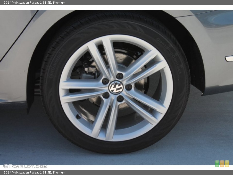 2014 Volkswagen Passat 1.8T SEL Premium Wheel and Tire Photo #85695149