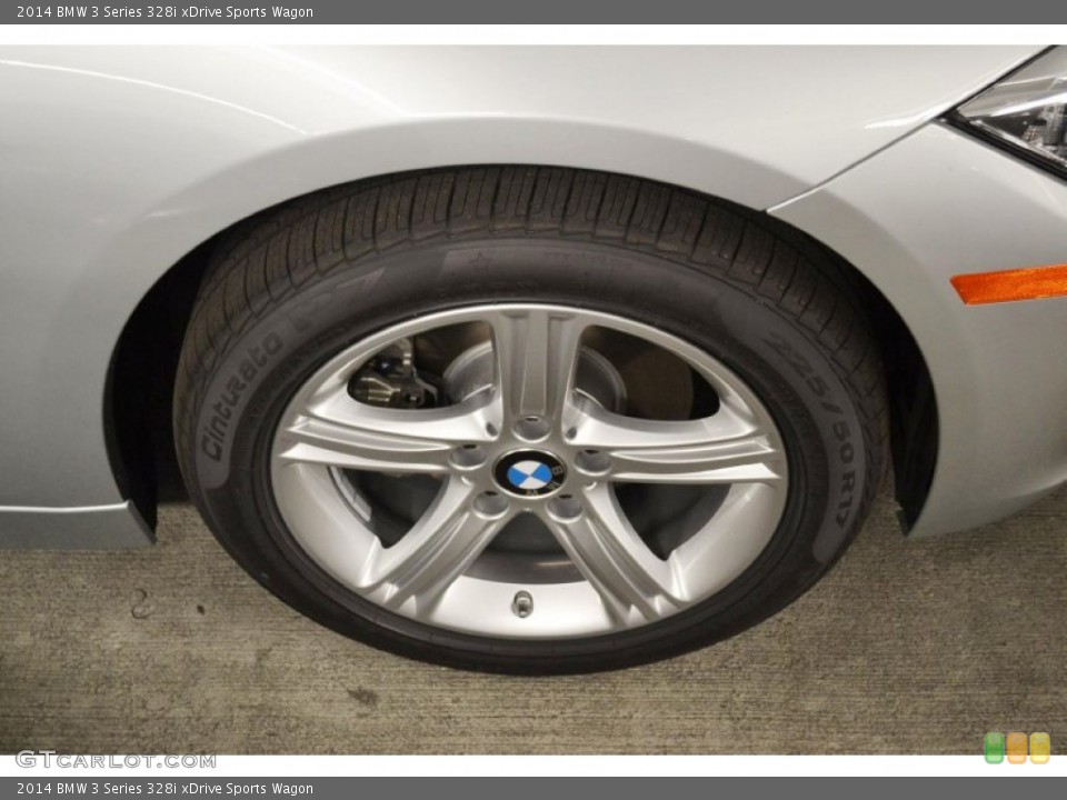 2014 BMW 3 Series 328i xDrive Sports Wagon Wheel and Tire Photo #85695770