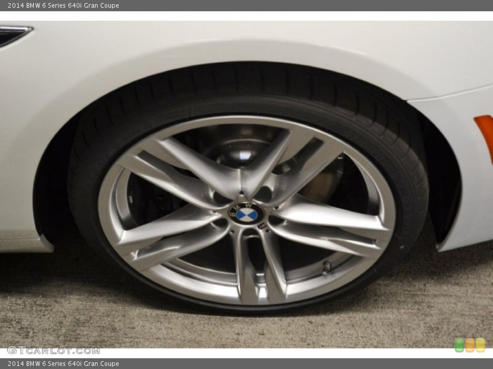2014 BMW 6 Series 640i Gran Coupe Wheel and Tire Photo #85696112