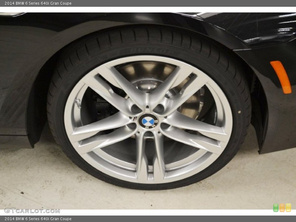 2014 BMW 6 Series 640i Gran Coupe Wheel and Tire Photo #85696199