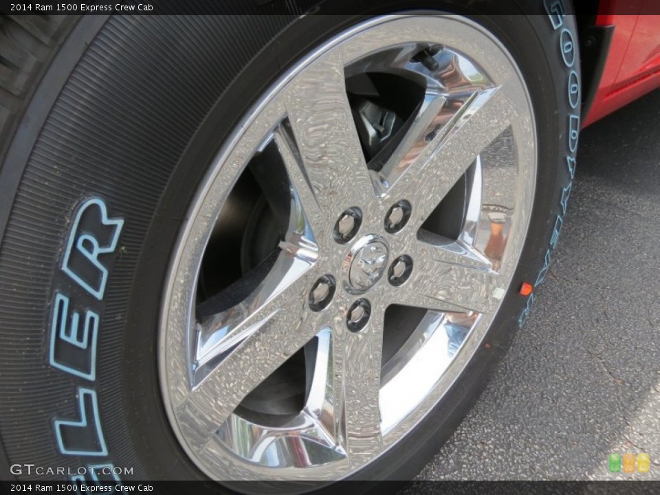 2014 Ram 1500 Express Crew Cab Wheel and Tire Photo #85705519