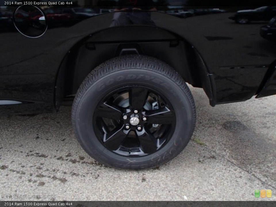 2014 Ram 1500 Express Quad Cab 4x4 Wheel and Tire Photo #85705957
