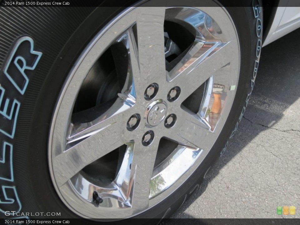 2014 Ram 1500 Express Crew Cab Wheel and Tire Photo #85706116