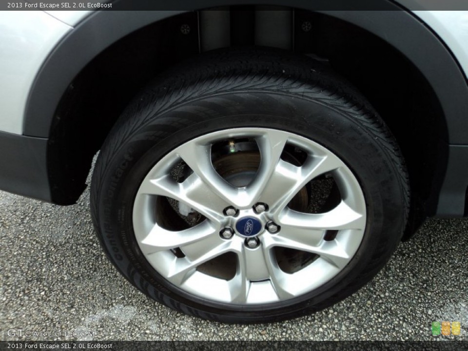 2013 Ford Escape SEL 2.0L EcoBoost Wheel and Tire Photo #85706752