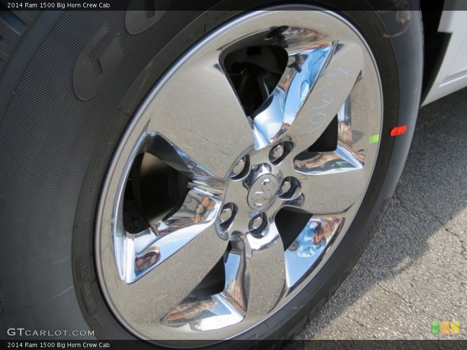 2014 Ram 1500 Big Horn Crew Cab Wheel and Tire Photo #85707260