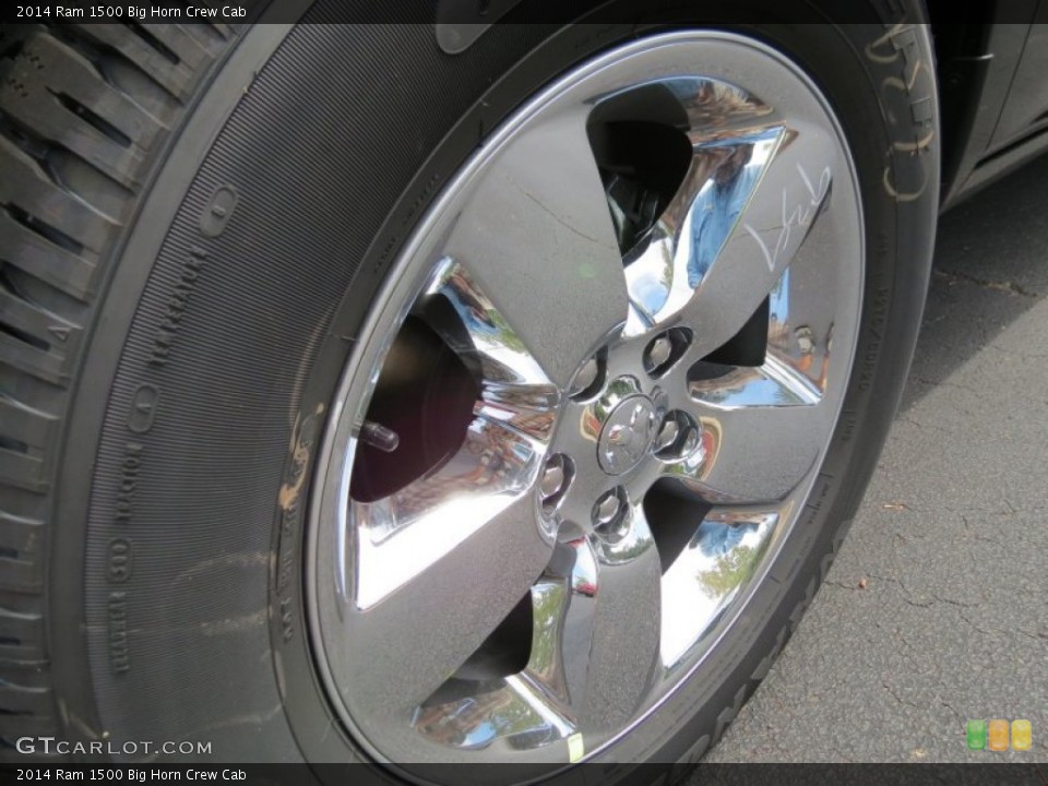 2014 Ram 1500 Big Horn Crew Cab Wheel and Tire Photo #85707562