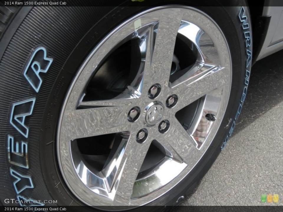 2014 Ram 1500 Express Quad Cab Wheel and Tire Photo #85707859