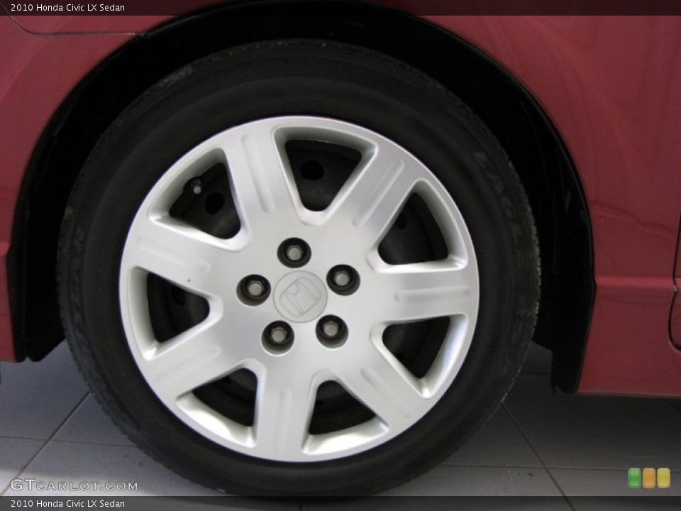 2010 Honda Civic LX Sedan Wheel and Tire Photo #85709218
