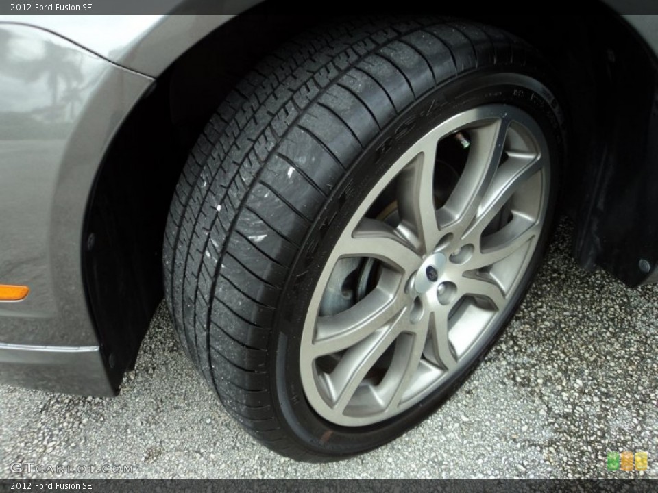 2012 Ford Fusion SE Wheel and Tire Photo #85709290