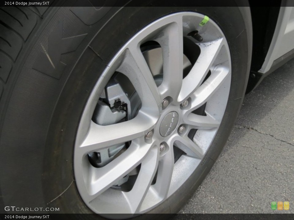2014 Dodge Journey SXT Wheel and Tire Photo #85710115