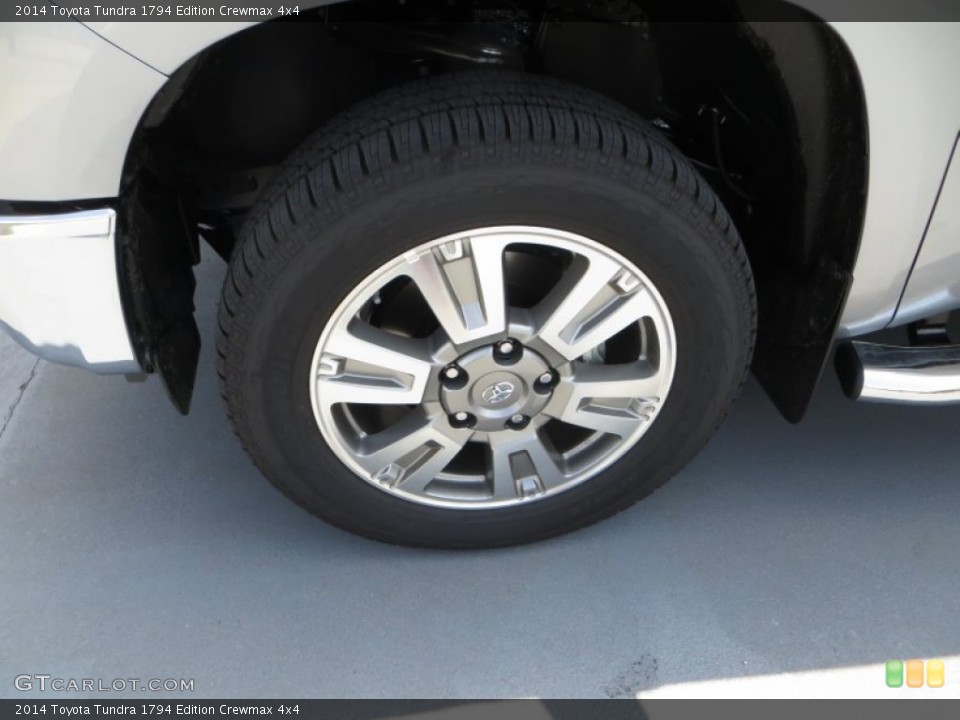 2014 Toyota Tundra 1794 Edition Crewmax 4x4 Wheel and Tire Photo #85717249