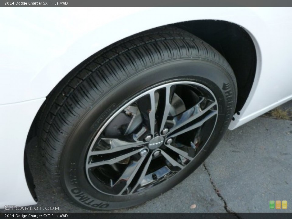 2014 Dodge Charger SXT Plus AWD Wheel and Tire Photo #85720693