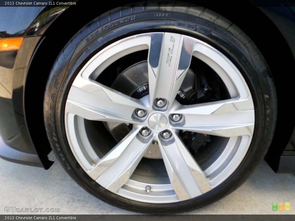 2013 Chevrolet Camaro ZL1 Convertible Wheel and Tire Photo #85722592