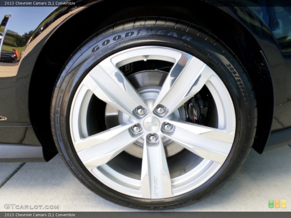 2013 Chevrolet Camaro ZL1 Convertible Wheel and Tire Photo #85722616