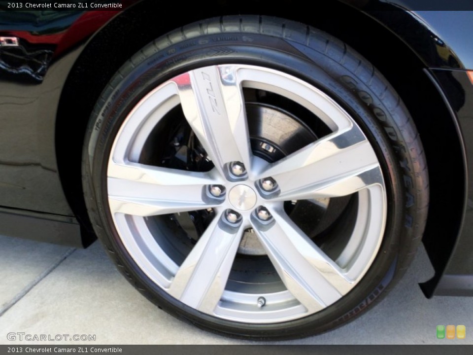 2013 Chevrolet Camaro ZL1 Convertible Wheel and Tire Photo #85722666
