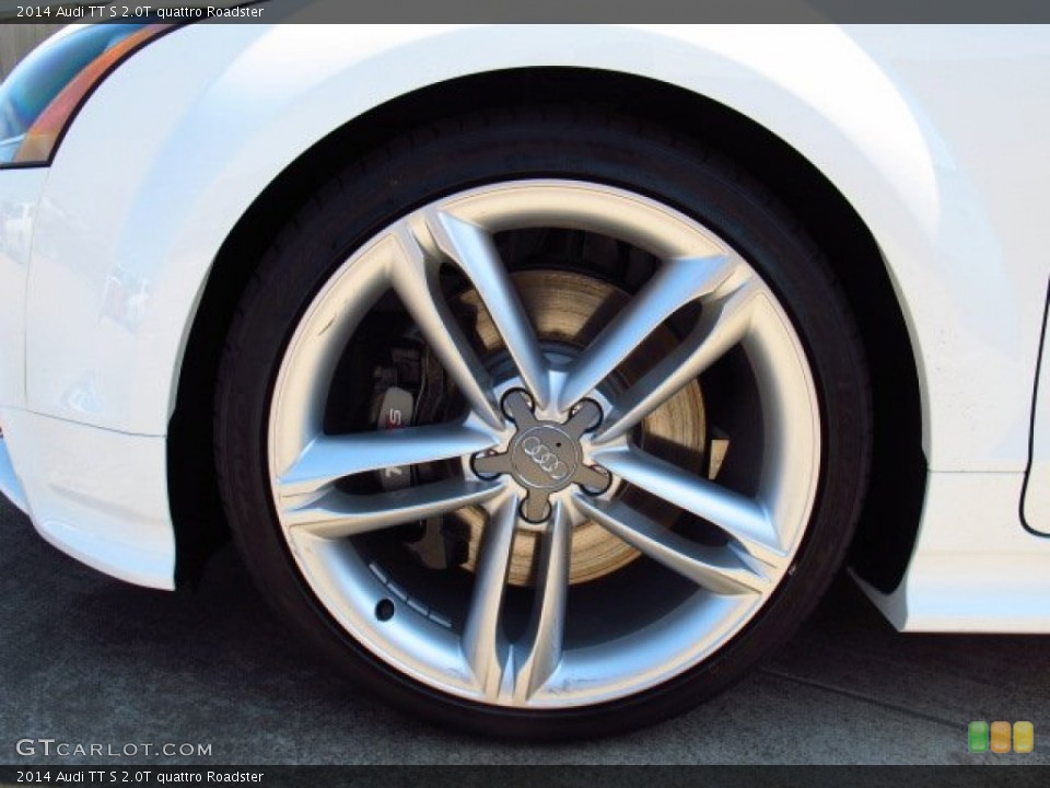 2014 Audi TT S 2.0T quattro Roadster Wheel and Tire Photo #85734919