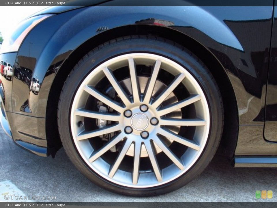 2014 Audi TT S 2.0T quattro Coupe Wheel and Tire Photo #85735402