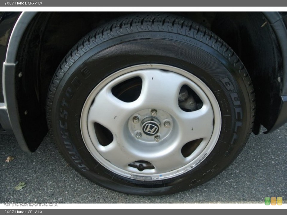 2007 Honda CR-V LX Wheel and Tire Photo #85740934