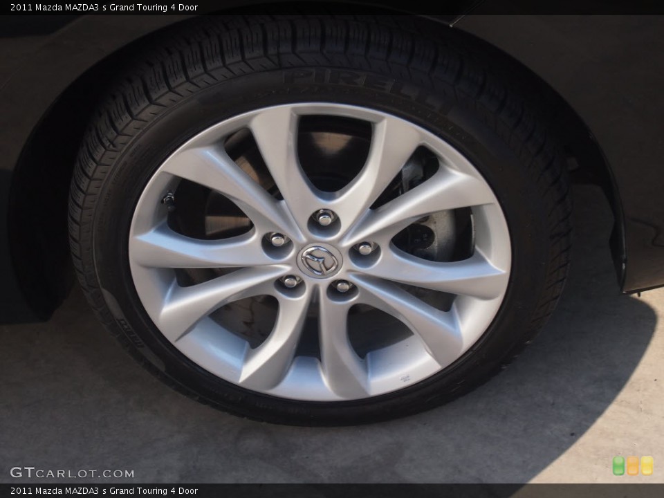 2011 Mazda MAZDA3 s Grand Touring 4 Door Wheel and Tire Photo #85740943