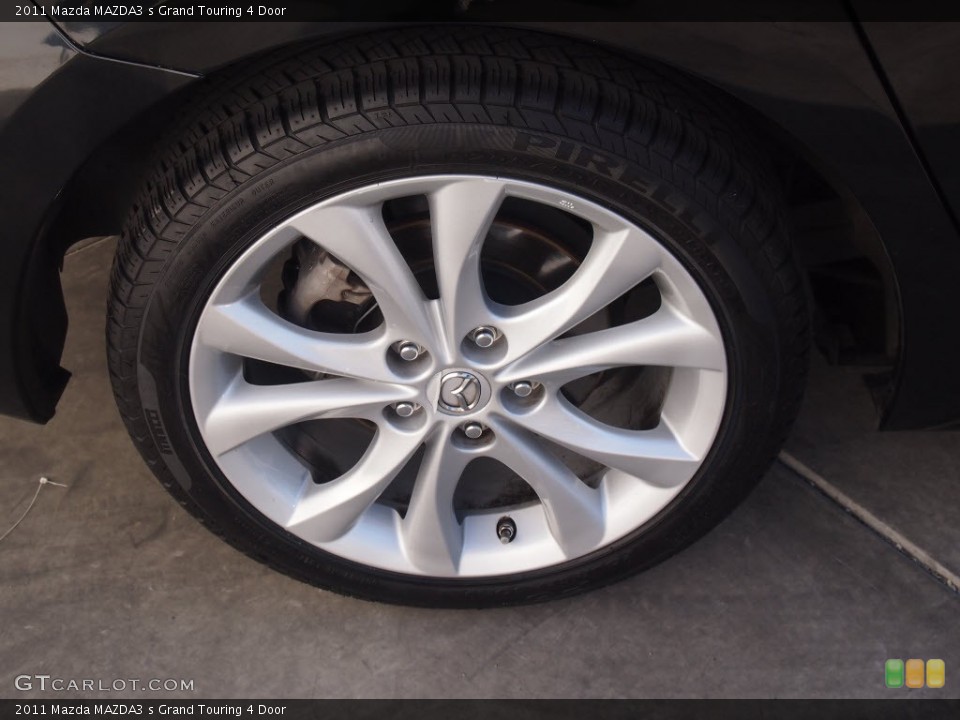 2011 Mazda MAZDA3 s Grand Touring 4 Door Wheel and Tire Photo #85741015