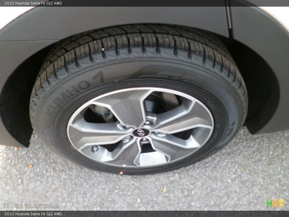 2013 Hyundai Santa Fe GLS AWD Wheel and Tire Photo #85745610