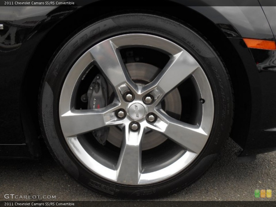 2011 Chevrolet Camaro SS/RS Convertible Wheel and Tire Photo #85749474