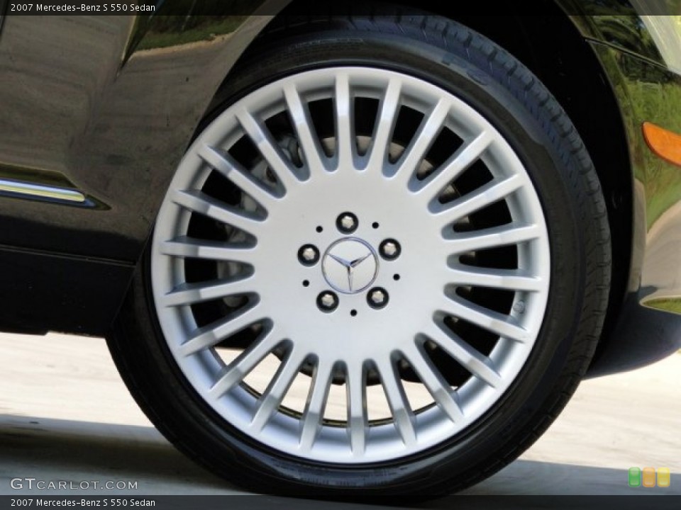2007 Mercedes-Benz S 550 Sedan Wheel and Tire Photo #85772428