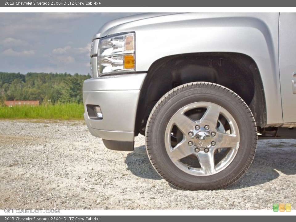 2013 Chevrolet Silverado 2500HD LTZ Crew Cab 4x4 Wheel and Tire Photo #85772725