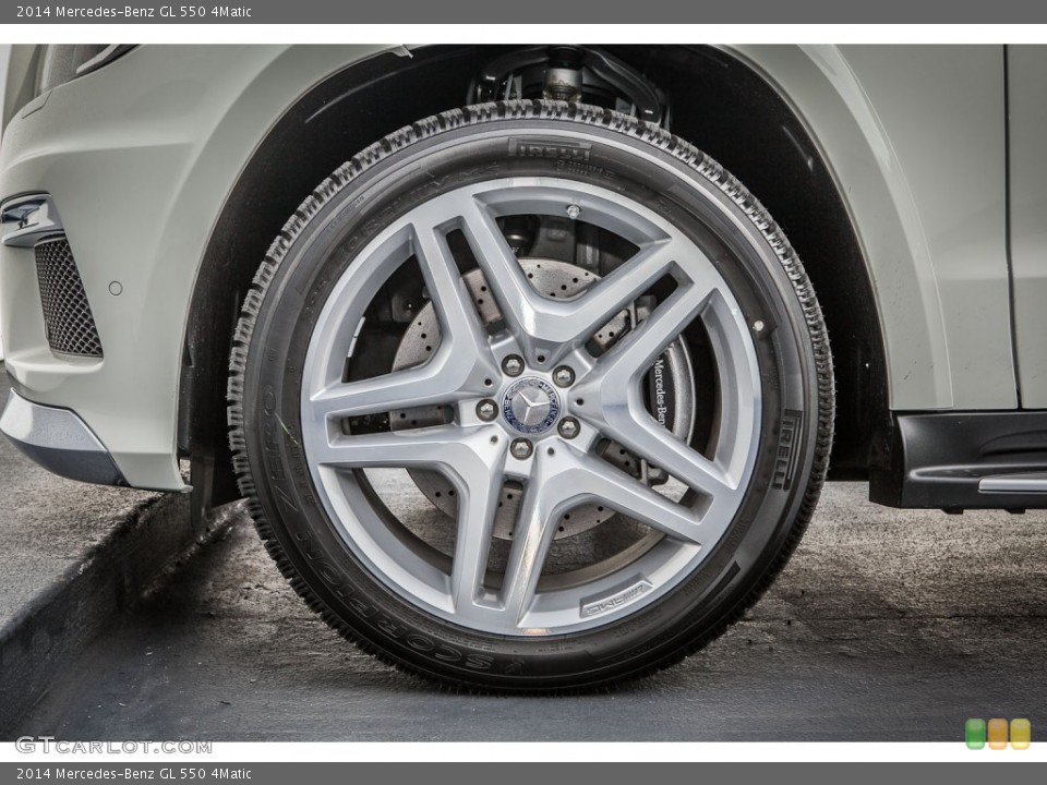2014 Mercedes-Benz GL 550 4Matic Wheel and Tire Photo #85781767