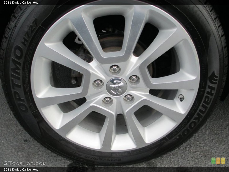 2011 Dodge Caliber Heat Wheel and Tire Photo #85785583