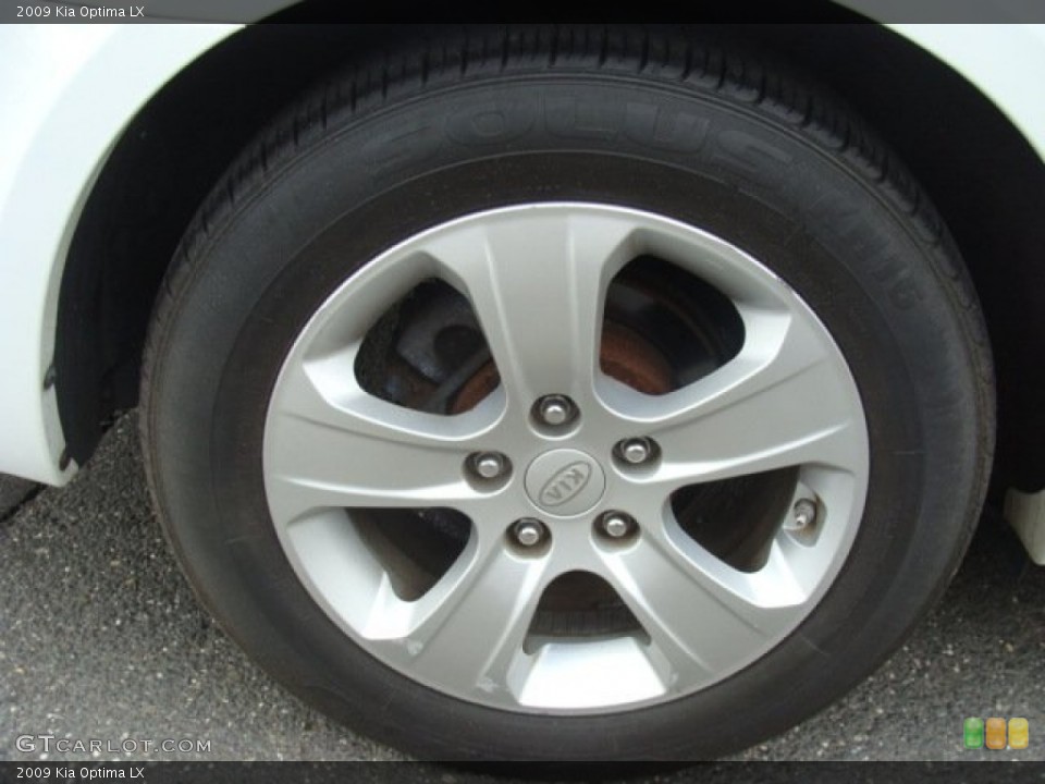 2009 Kia Optima LX Wheel and Tire Photo #85787248