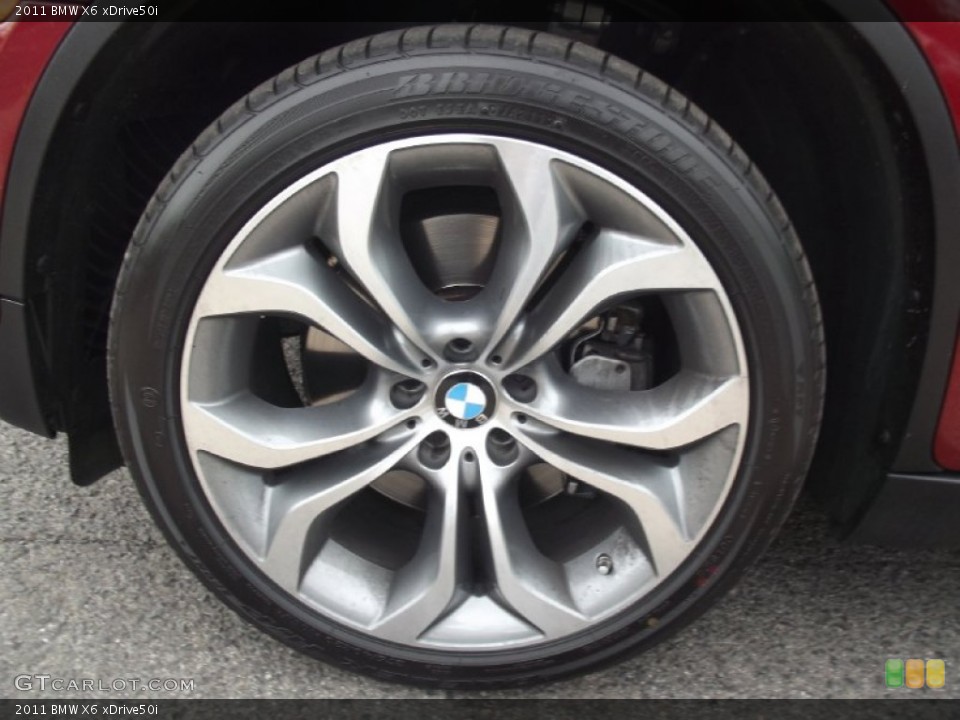 2011 BMW X6 xDrive50i Wheel and Tire Photo #85788910