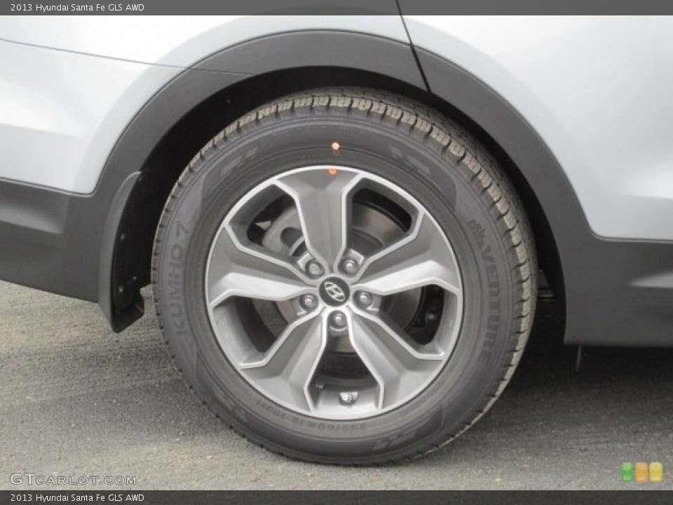 2013 Hyundai Santa Fe GLS AWD Wheel and Tire Photo #85791703