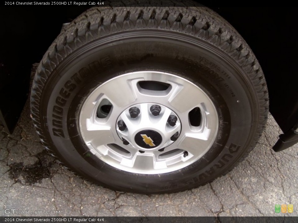 2014 Chevrolet Silverado 2500HD LT Regular Cab 4x4 Wheel and Tire Photo #85794934
