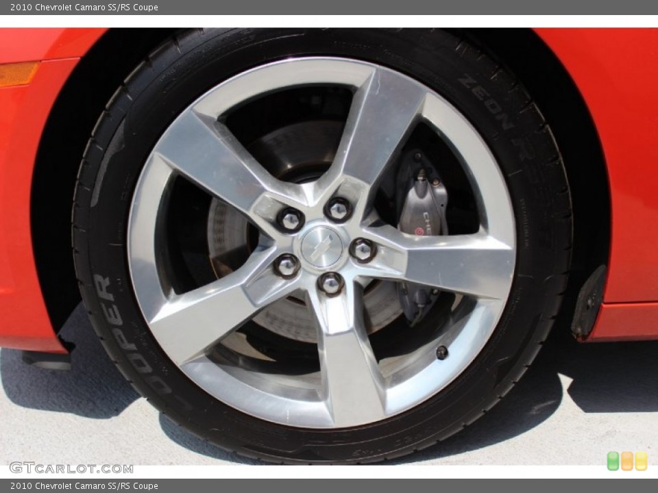 2010 Chevrolet Camaro SS/RS Coupe Wheel and Tire Photo #85796758