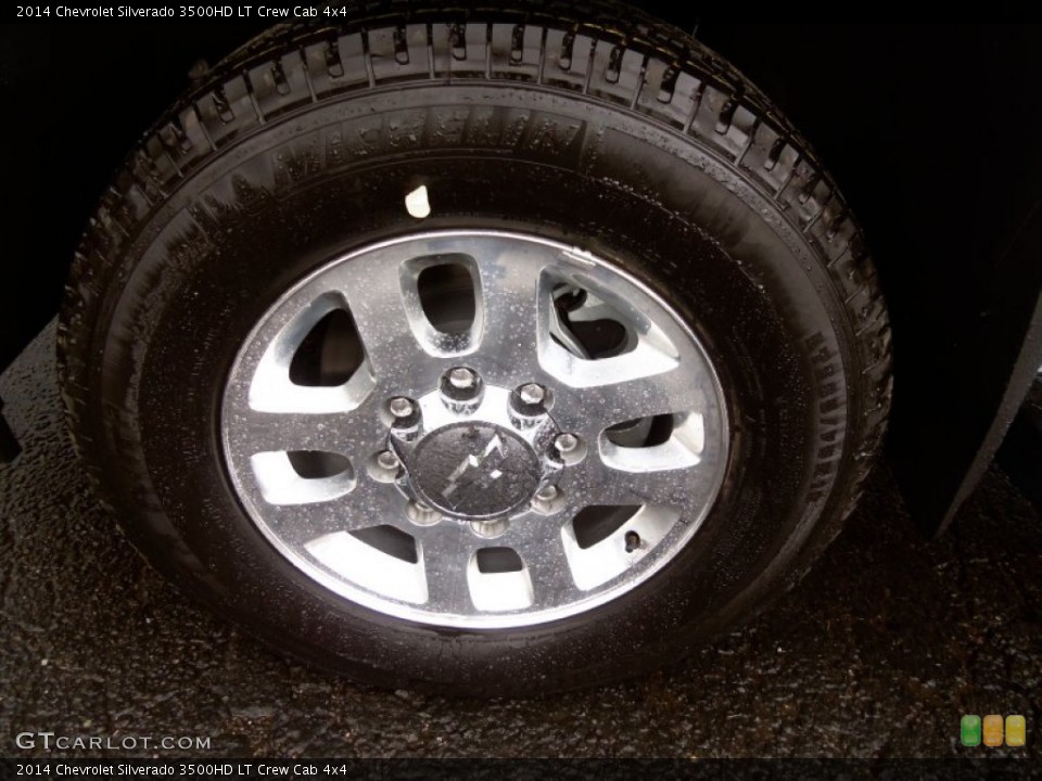 2014 Chevrolet Silverado 3500HD LT Crew Cab 4x4 Wheel and Tire Photo #85798504