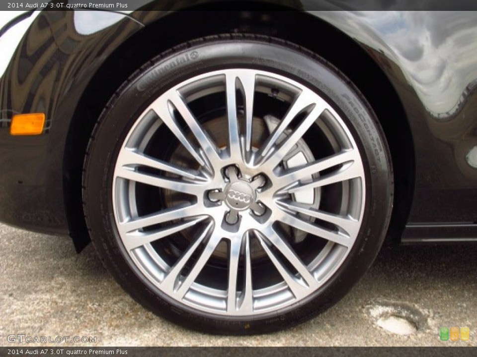 2014 Audi A7 3.0T quattro Premium Plus Wheel and Tire Photo #85801504