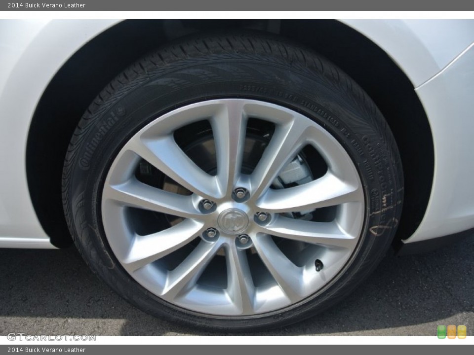 2014 Buick Verano Leather Wheel and Tire Photo #85802446
