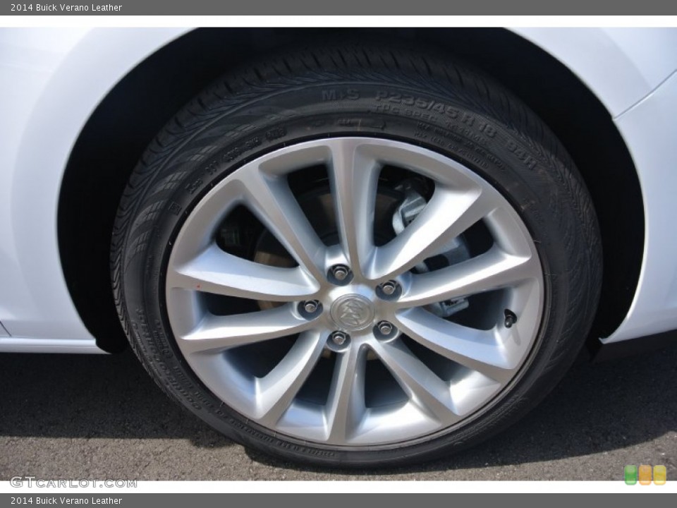 2014 Buick Verano Leather Wheel and Tire Photo #85802650