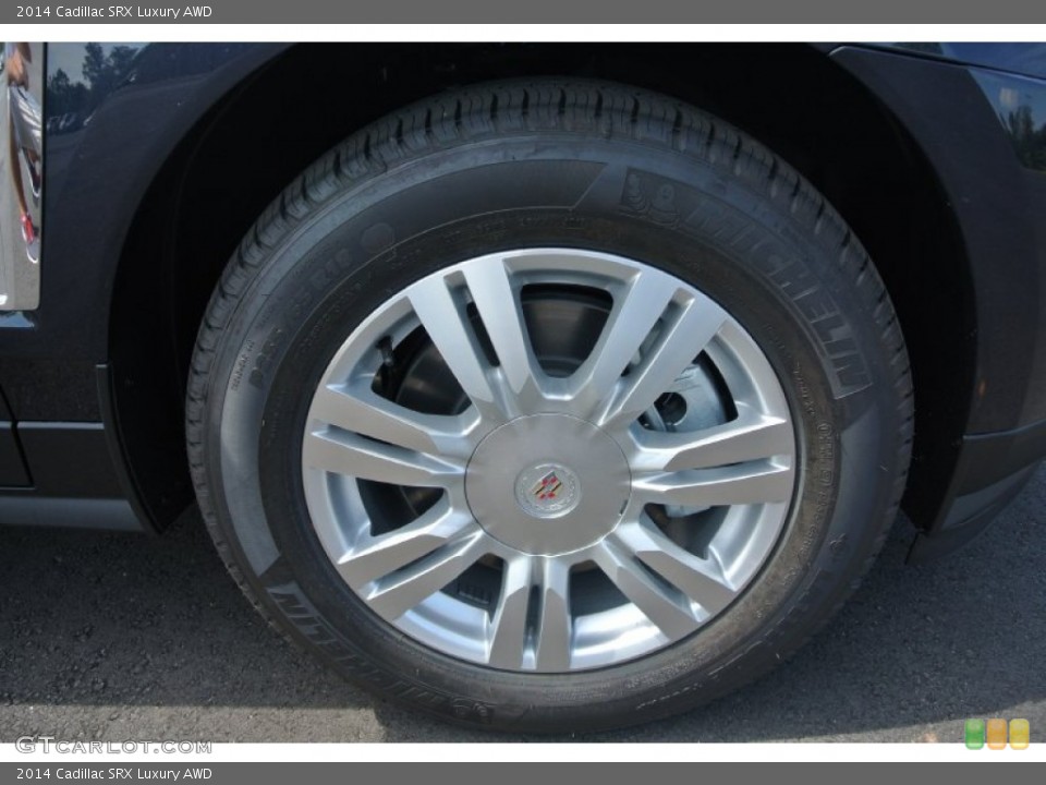 2014 Cadillac SRX Luxury AWD Wheel and Tire Photo #85802980