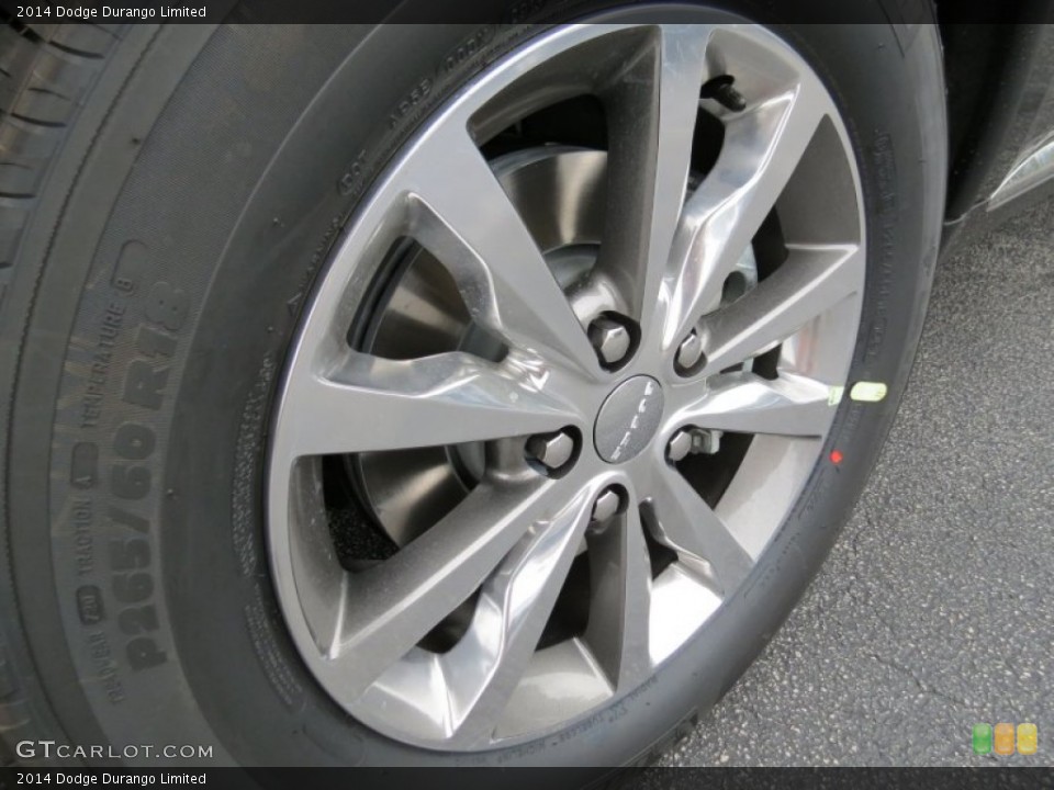 2014 Dodge Durango Limited Wheel and Tire Photo #85811219