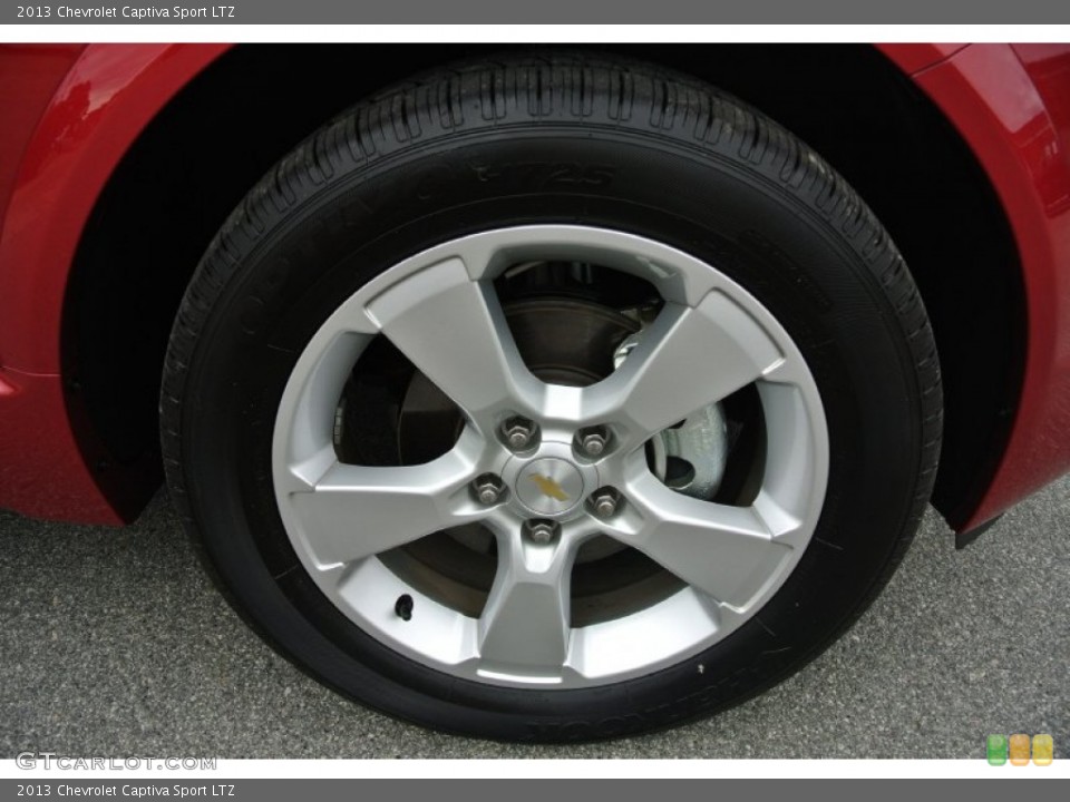 2013 Chevrolet Captiva Sport LTZ Wheel and Tire Photo #85812349