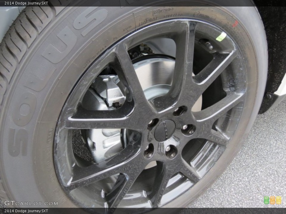 2014 Dodge Journey SXT Wheel and Tire Photo #85813885