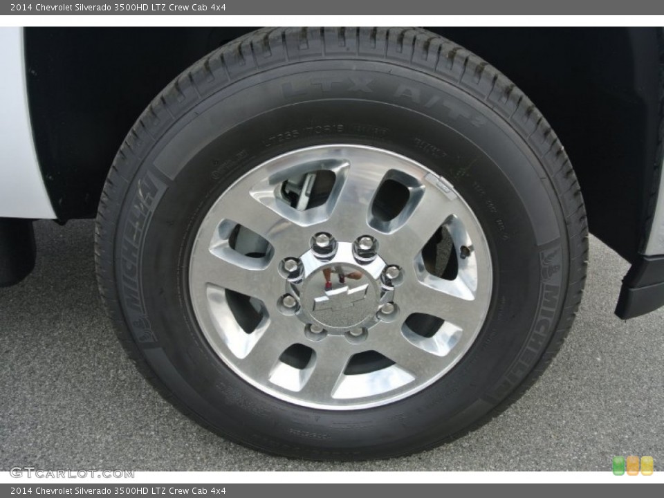 2014 Chevrolet Silverado 3500HD LTZ Crew Cab 4x4 Wheel and Tire Photo #85815499