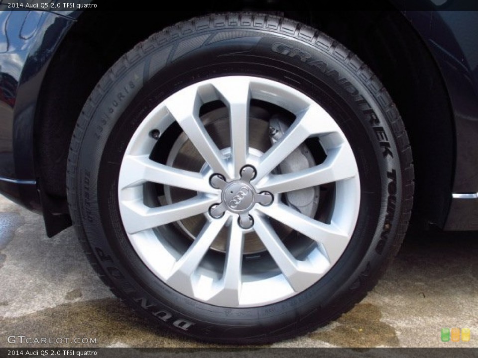 2014 Audi Q5 2.0 TFSI quattro Wheel and Tire Photo #85815796