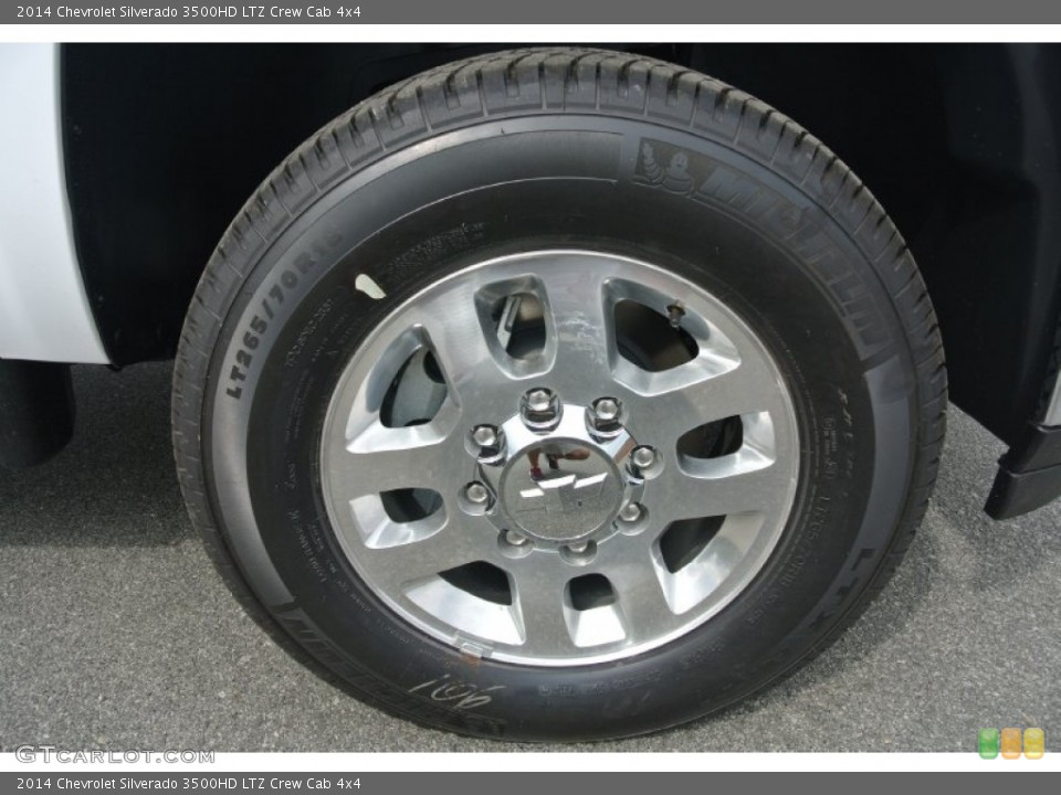 2014 Chevrolet Silverado 3500HD LTZ Crew Cab 4x4 Wheel and Tire Photo #85816633