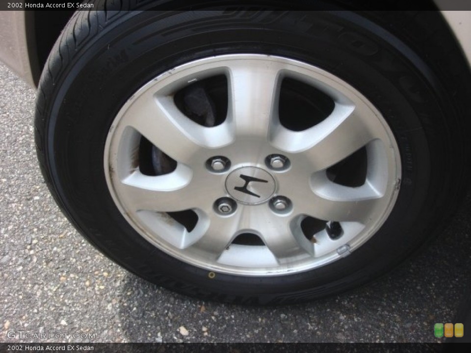 2002 Honda Accord EX Sedan Wheel and Tire Photo #85817179