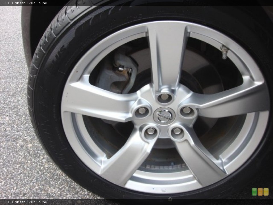 2011 Nissan 370Z Coupe Wheel and Tire Photo #85822459
