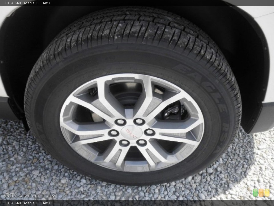2014 GMC Acadia SLT AWD Wheel and Tire Photo #85823530